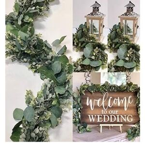 Artificial Ivy Greenery Eucalyptus Garland Table Decor 6 Ft - Multiple Available